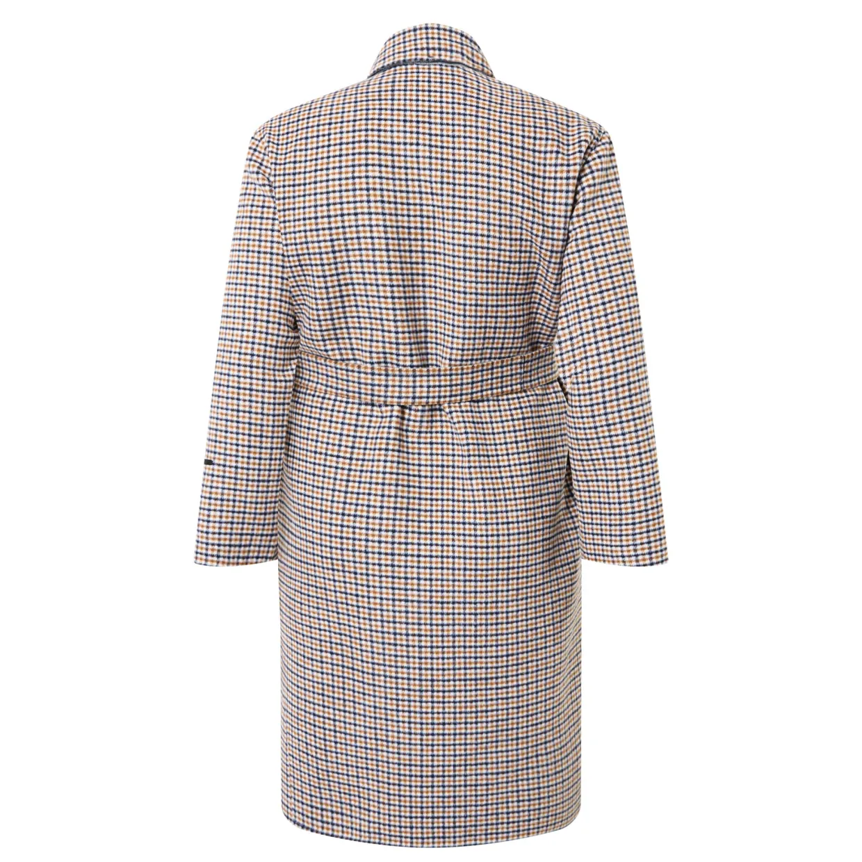 Dovere Reversible Check Print Trench Coat