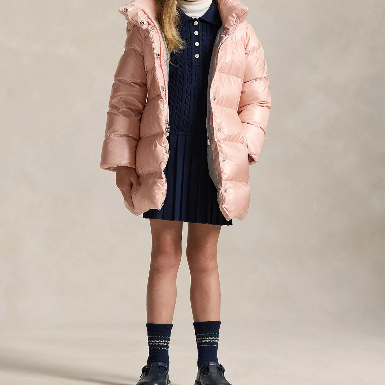 Down Padded Water-Repellent Jacket 3-6 Years