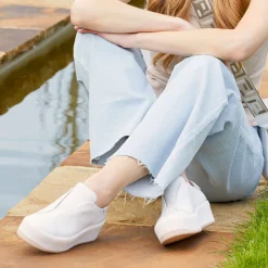 Drama Slip-On Platform Trainers
