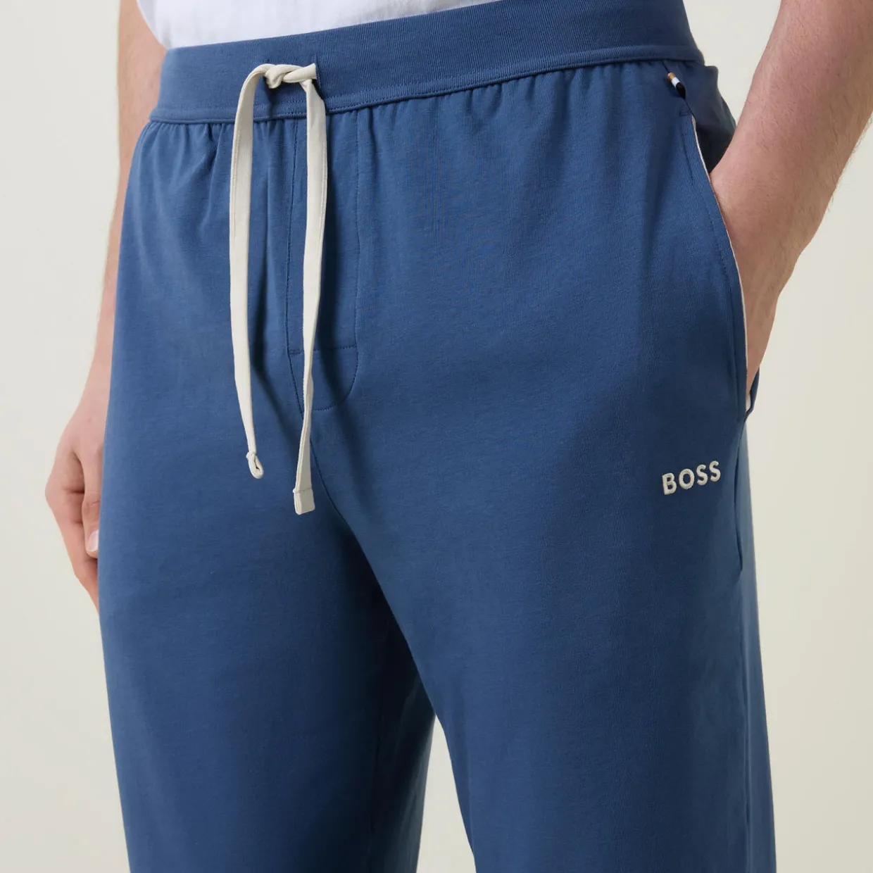 Drawstring Cuffed Sweatpants