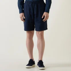 Drawstring Linen Shorts