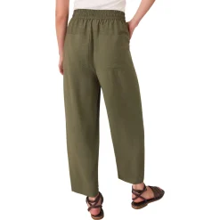 Drawstring Straight Leg Trousers