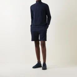 Drawstring Structured Shorts