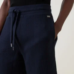 Drawstring Structured Shorts