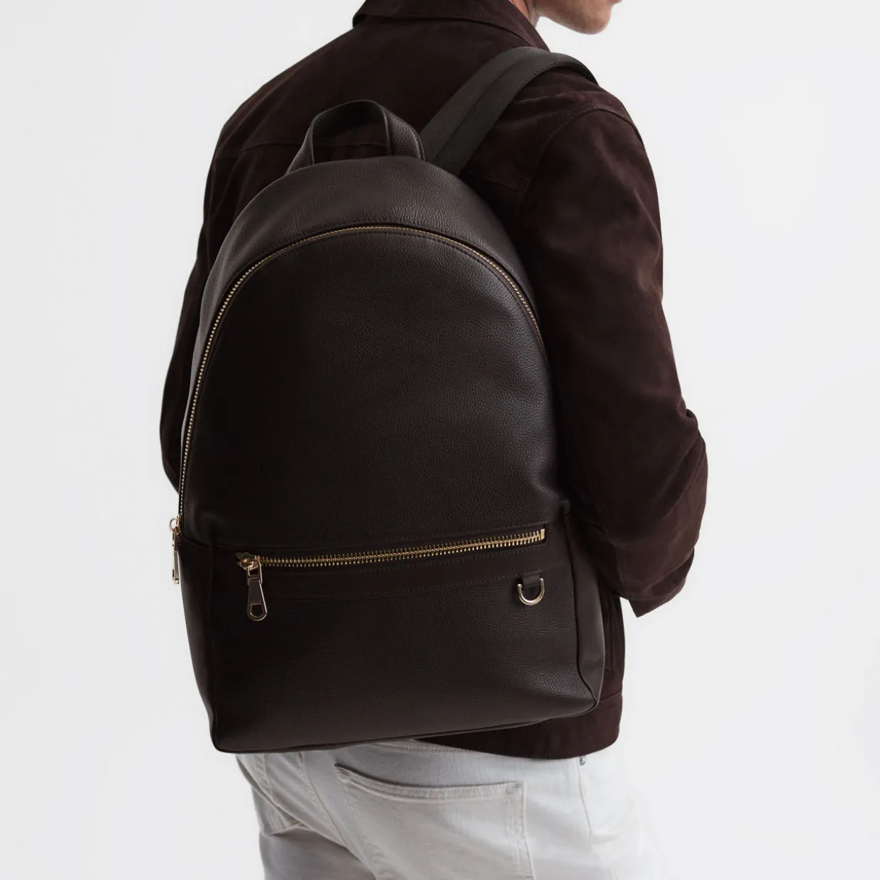 Drew Leather Backpack