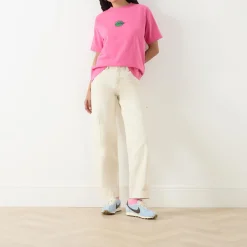 Drew Mid-Rise Straight Leg Jeans