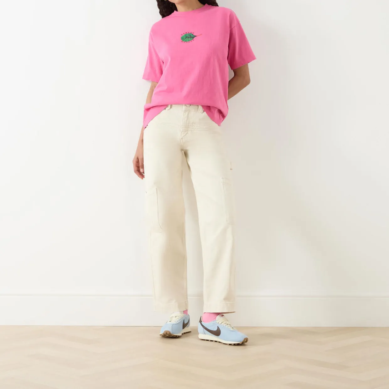 Drew Mid-Rise Straight Leg Jeans