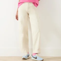 Drew Mid-Rise Straight Leg Jeans