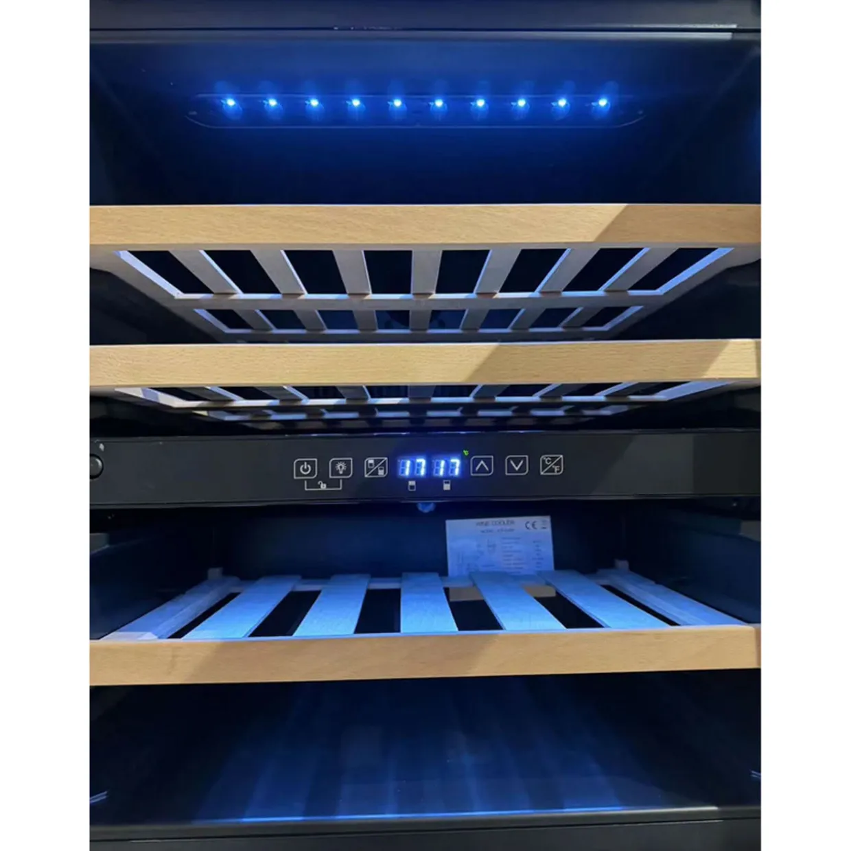 Dual Zone Wine Cooler 36 Bottles Built In