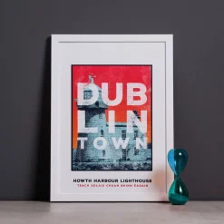 Dublin Town Howth Large Frame