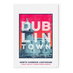 Dublin Town Howth Small Print