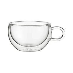 Duo Set of Two Cappuccino Glasses 250ml