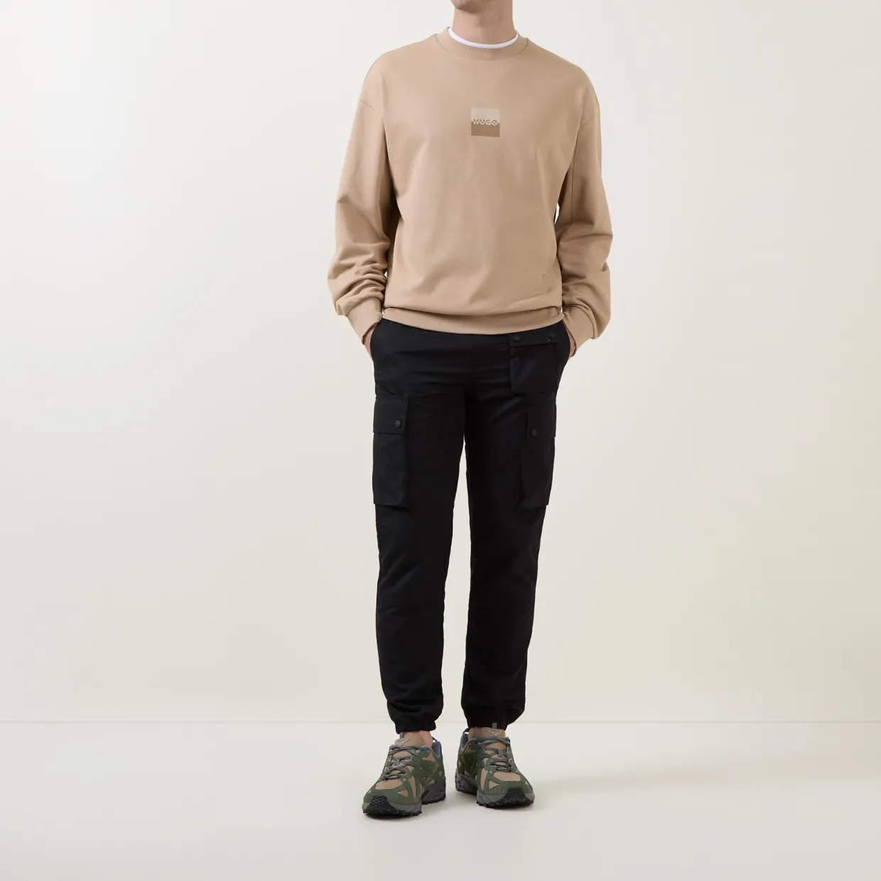 Dusplited Square Logo Sweatshirt