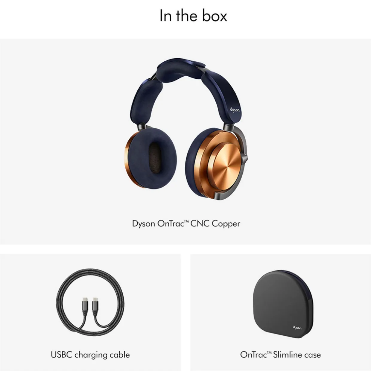 Dyson OnTrac™ in Copper