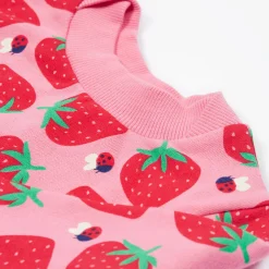 Easy On Strawberry Sweatshirt