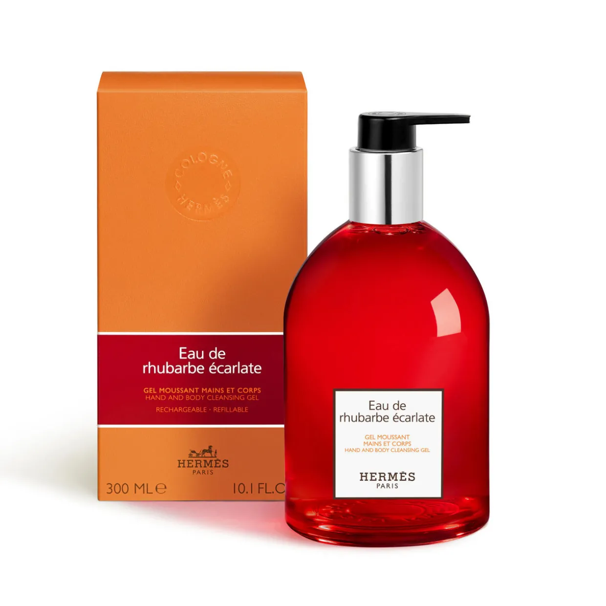 Eau de Rhubarbe Ecarlate Hand and Body Cleansing Gel