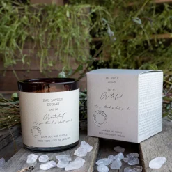 Eau So Grateful Candle With Monstone
