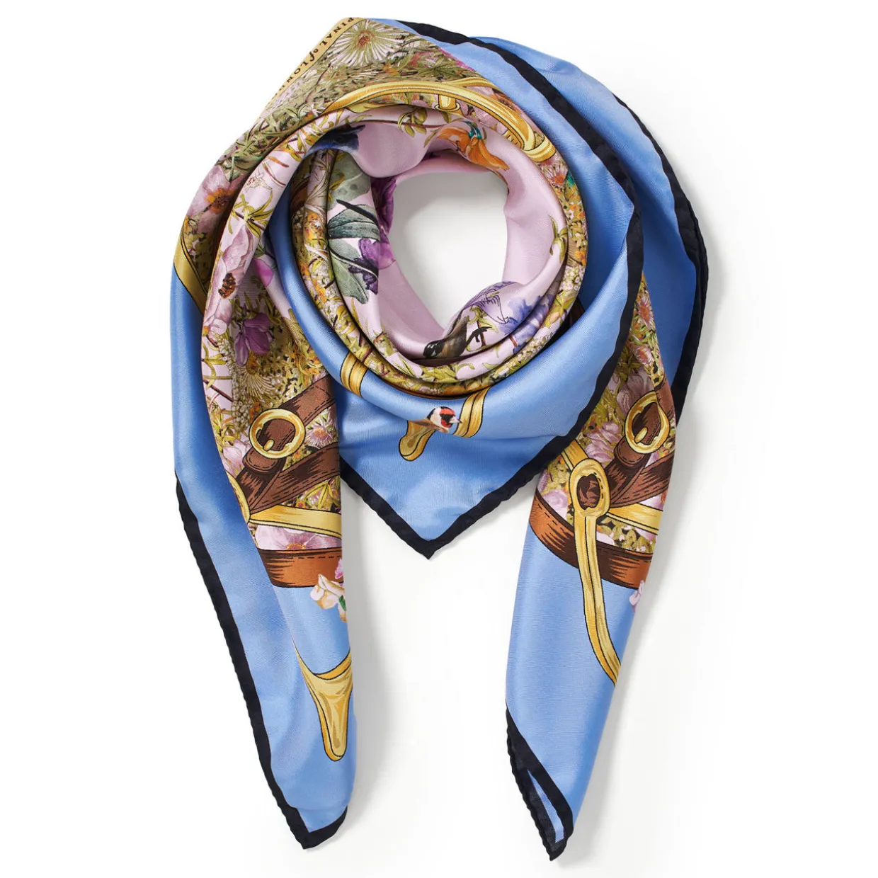 Edwardian Garden Silk Scarf