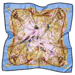 Edwardian Garden Silk Scarf