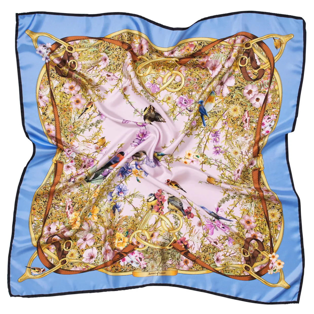 Edwardian Garden Silk Scarf