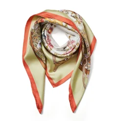 Edwardian Garden Silk Scarf