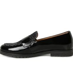 Elder Patent Leopard Loafers
