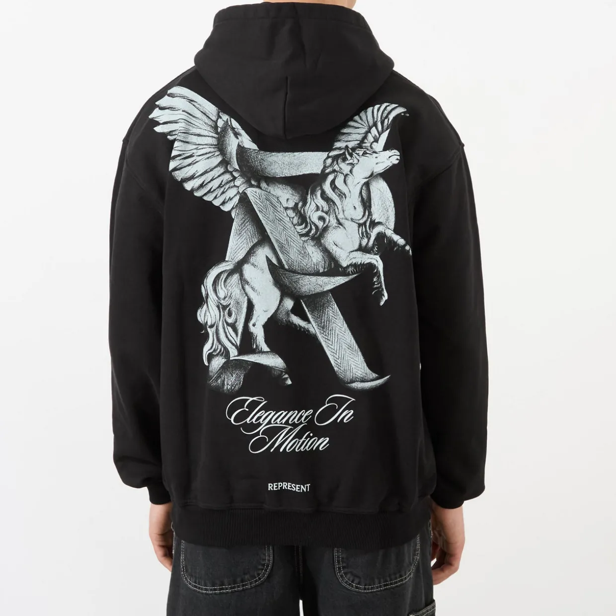 Elegance in Motion Logo Hoodie