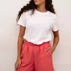 Elise Mid-Rise Casual Shorts