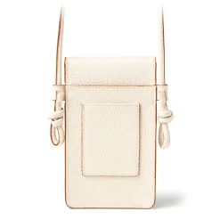 Ella Grained Leather Crossbody Phone Pouch