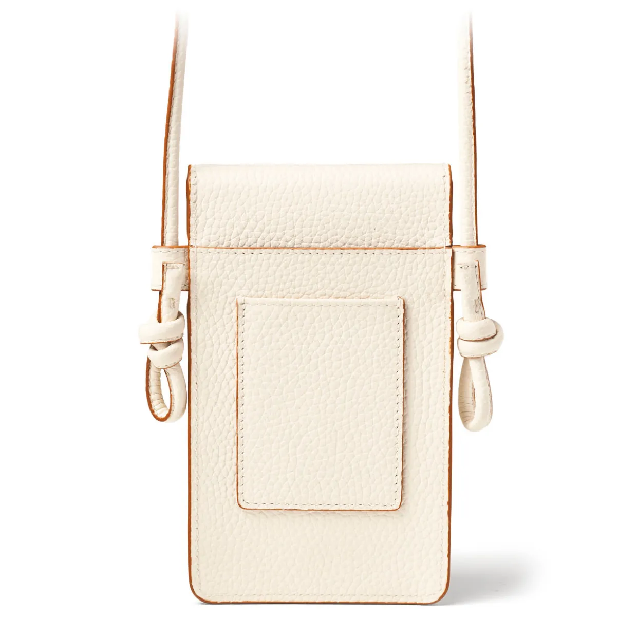 Ella Grained Leather Crossbody Phone Pouch