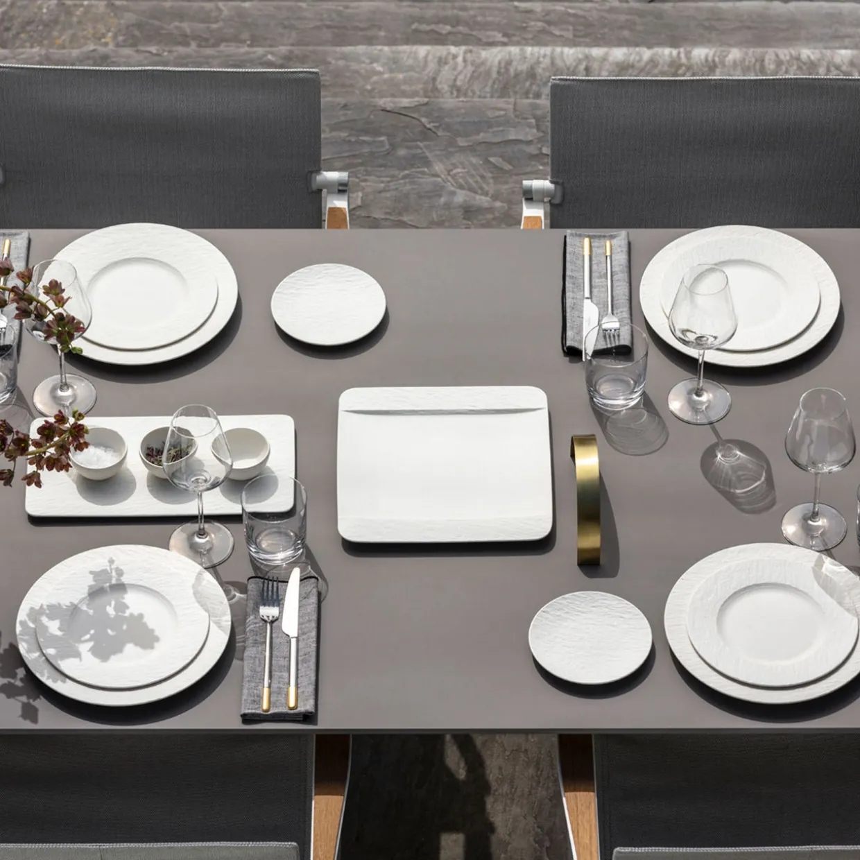 Ella 30-Piece Gold-Plated Cutlery Set