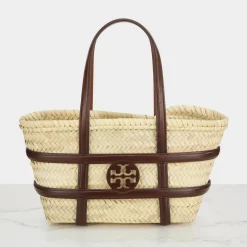 Ella Small Straw Basket Bag