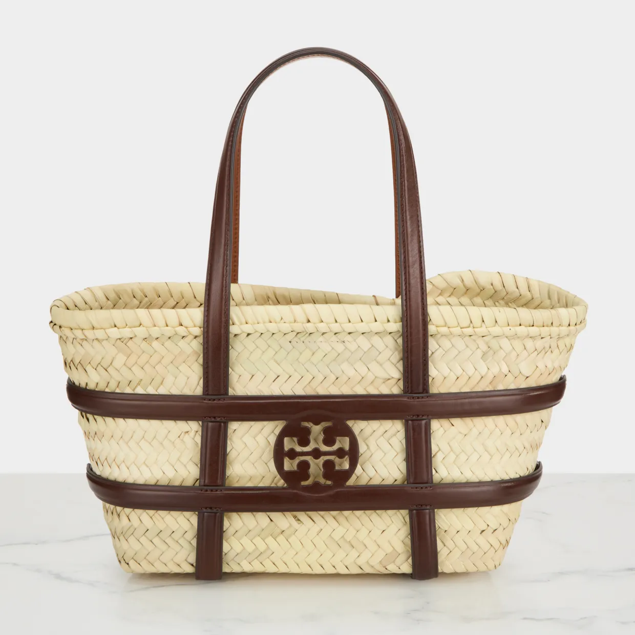 Ella Small Straw Basket Bag