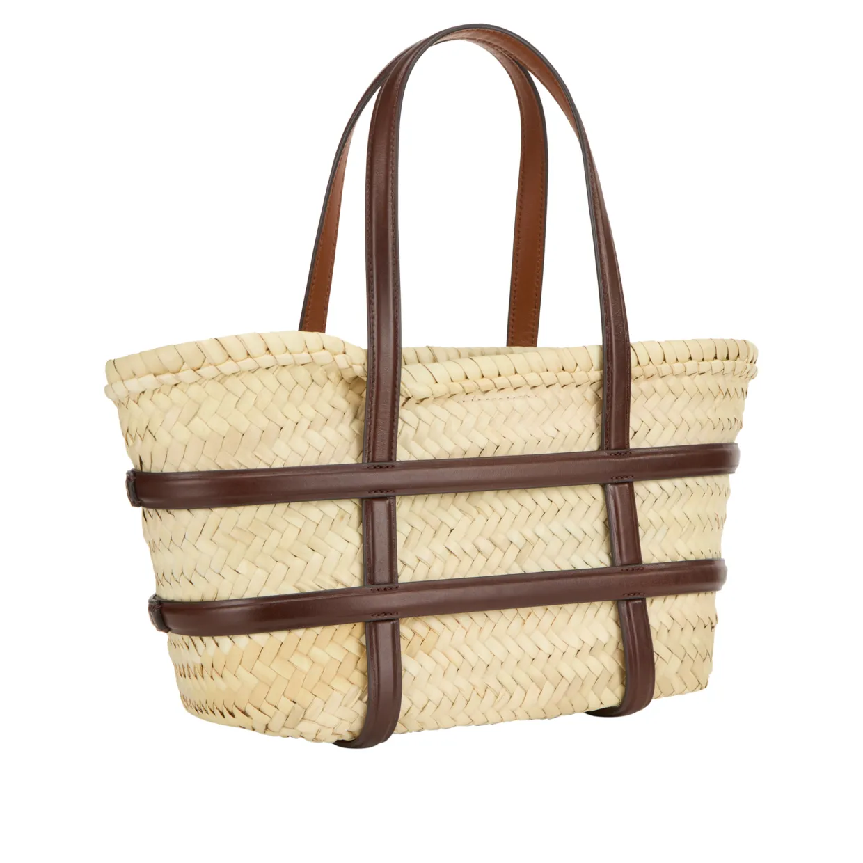 Ella Small Straw Basket Bag