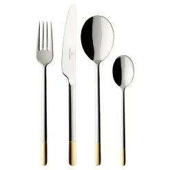 Ella Twenty-Four Piece Gold-Plated Cutlery Set