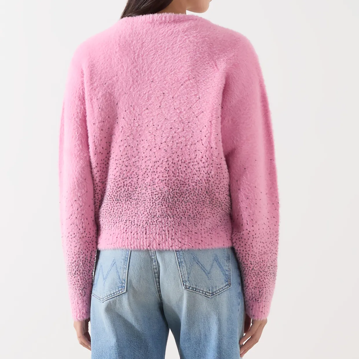 Embellished Fluffy Cardigan