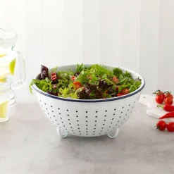 Enamelled Colander