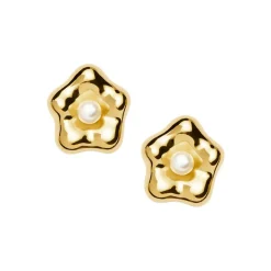 Eny Puffy Daisy Oversized Stud Earrings
