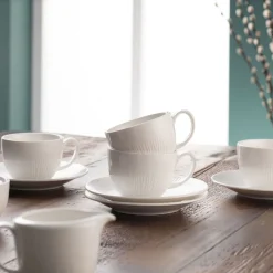 Erne Teacup & Saucers Set of Four