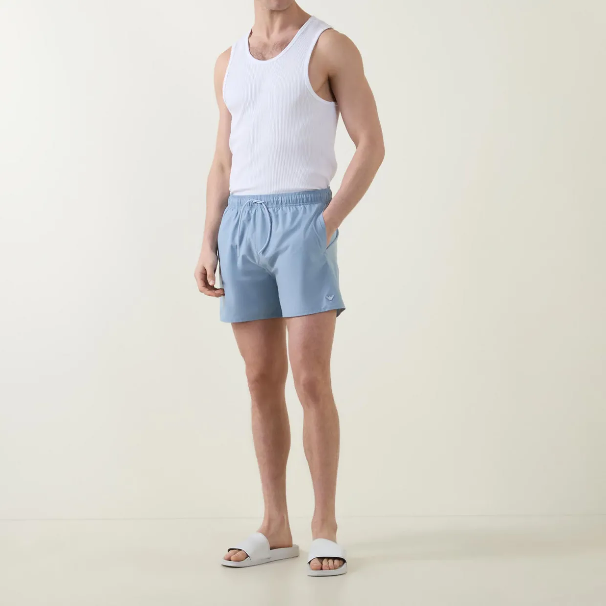 Essential Logo Drawstring Swim Shorts