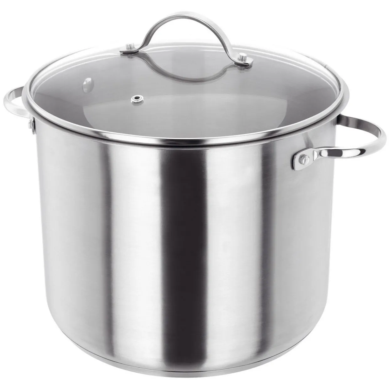 Essentials Glass Lid Stockpot 26cm