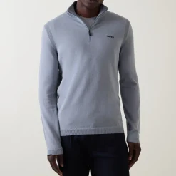 Ever-X Logo Half-Zip Sweater
