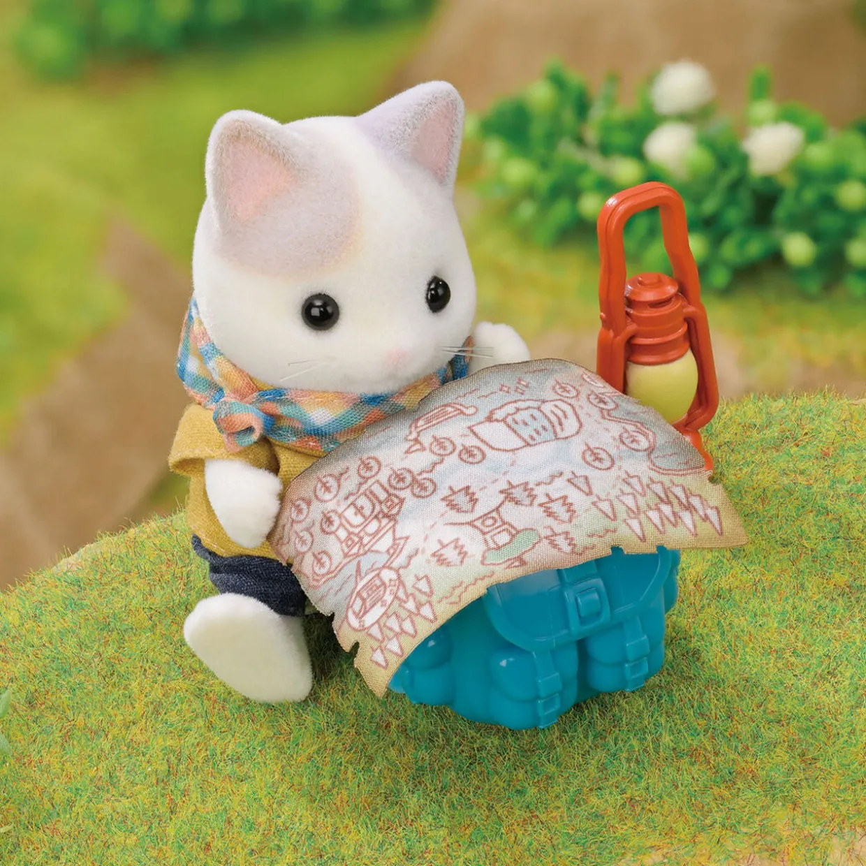 Exciting Exploration Latte Cat Brother & Baby Set