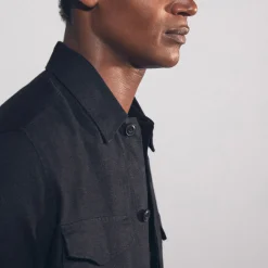 Eze Twin Pocket Linen Overshirt
