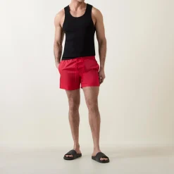 Fab Logo-Tape Swim Shorts