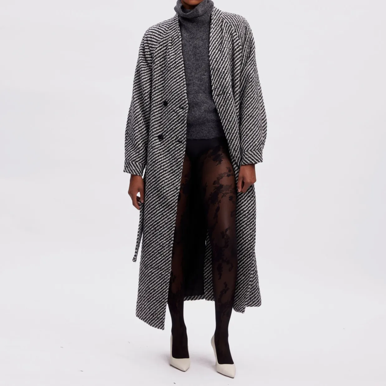 Farrena Double-Breasted Coat