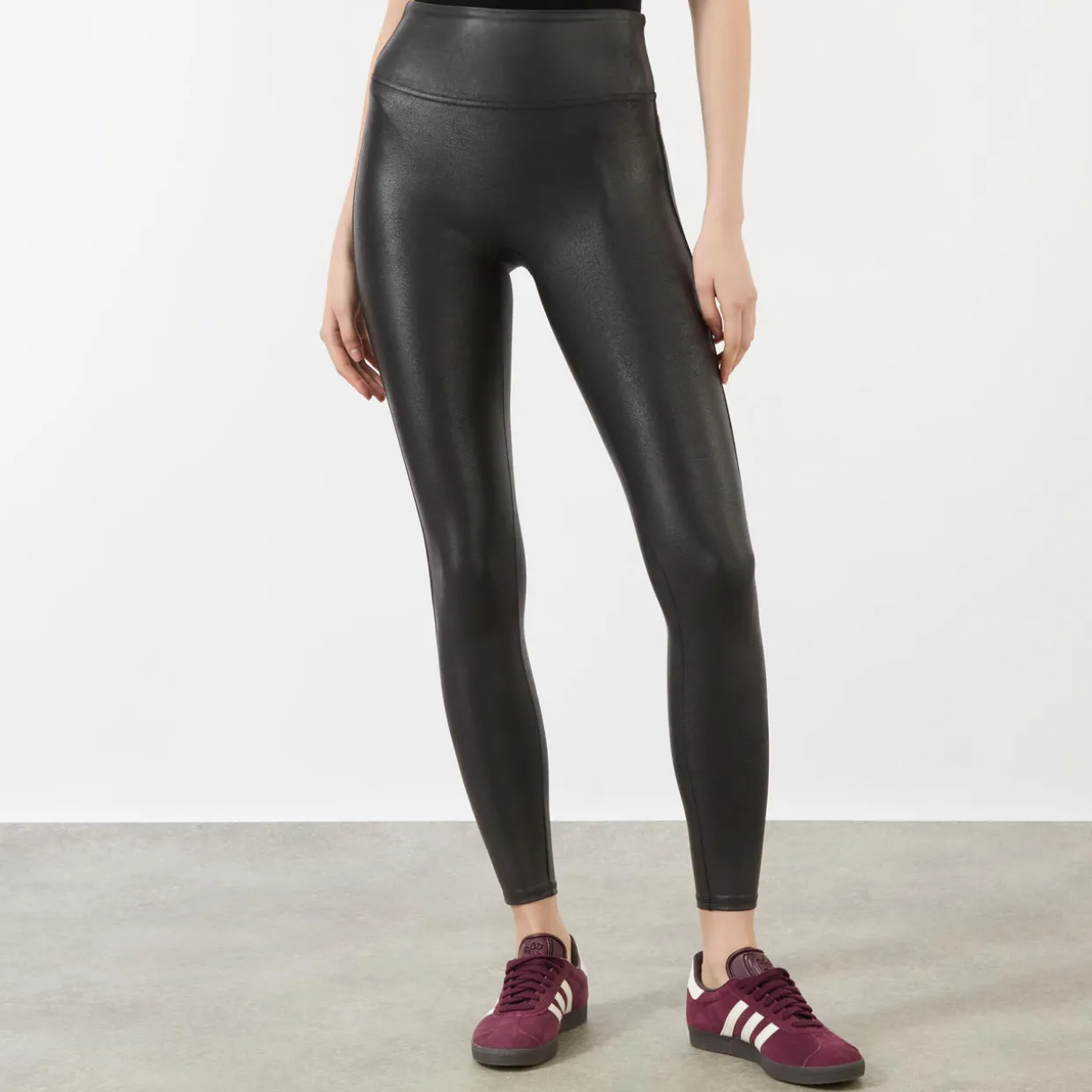 Faux Leather Leggings Petite