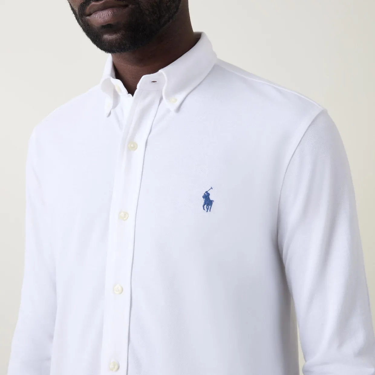 Featherweight Mesh Logo Shirt