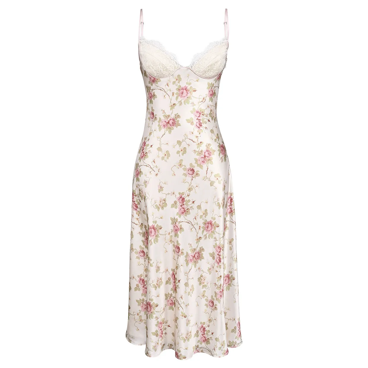 Felicity Satin Bias Cut Dress