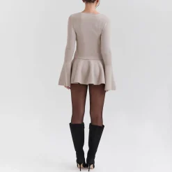 Fern Flounce Mini Skirt